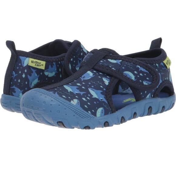 Western Chief Unisex-Child Beachgoer Neoprene Sandal Sport SZ 9 - Blue - Picture 5 of 8